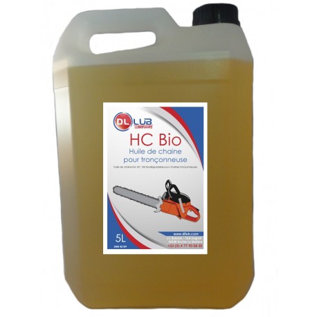 Tronçonneuse thermique 38cm³ / 35cm + Bidon d'huile de chaîne biodégradable  + Bidon d'huile 2 temps